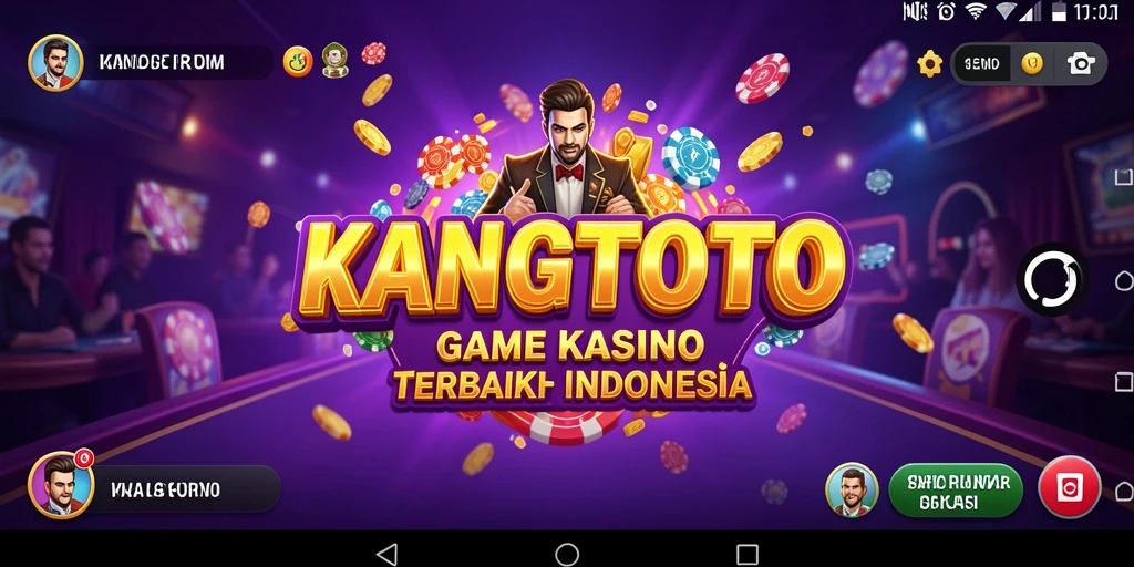 Screenshot menampilkan gameplay seru dari aplikasi Kasino KANGTOTO.