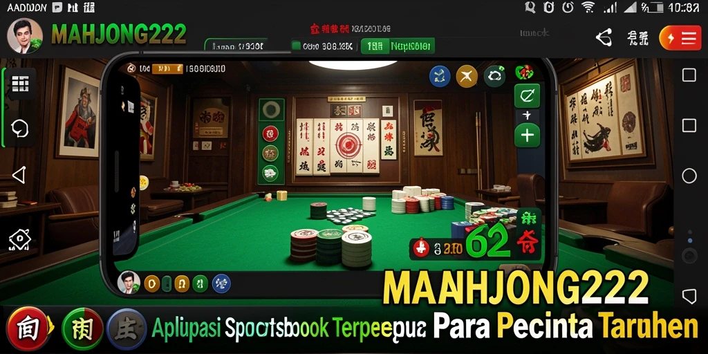 Screenshot MAHJONG222 menunjukkan gameplay Sportsbook yang menarik dan interaktif.