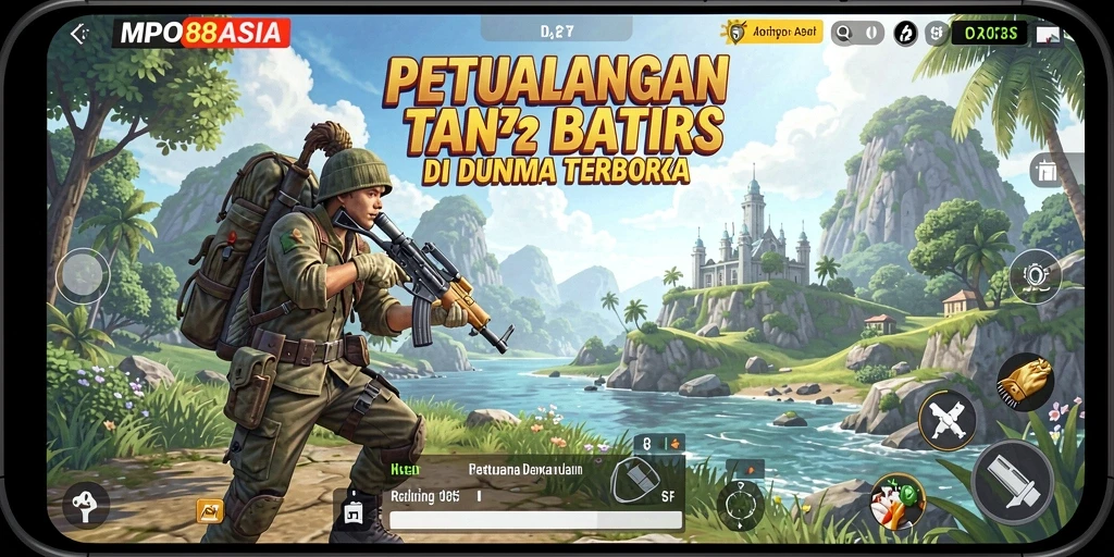 Tampilan menakjubkan dari gameplay Open World MPO88ASIA.
