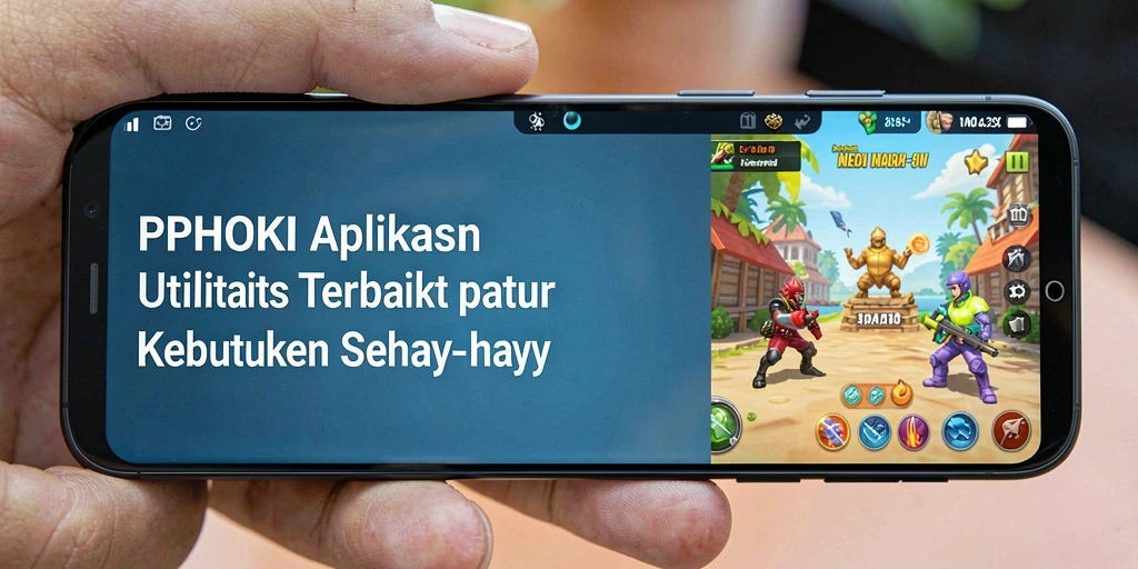 Tampilan utama PPHOKI dengan fitur-fitur utilitas yang canggih.