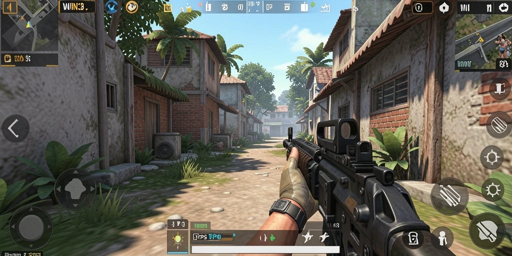 Tangkapan layar gameplay WIN33 menampilkan aksi TPS yang memukau dan grafis berkualitas tinggi.