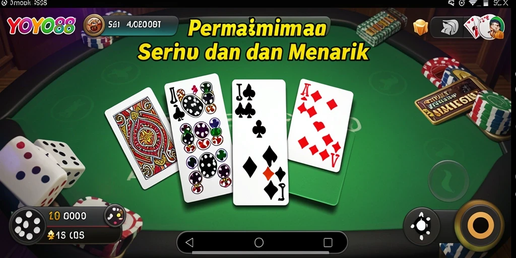 Screenshot gameplay dari YOYO88 yang seru dan penuh tantangan.